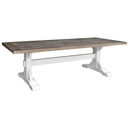 Kendall 94" Dining Table In Lark Brown